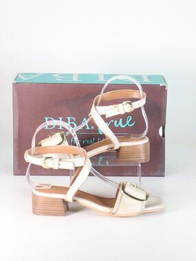 Diba True Genuine Leather Off White Sandal Kea Lah